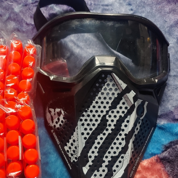 NERF Rival Mask, Darts & Vest Lot - Picture 8 of 15